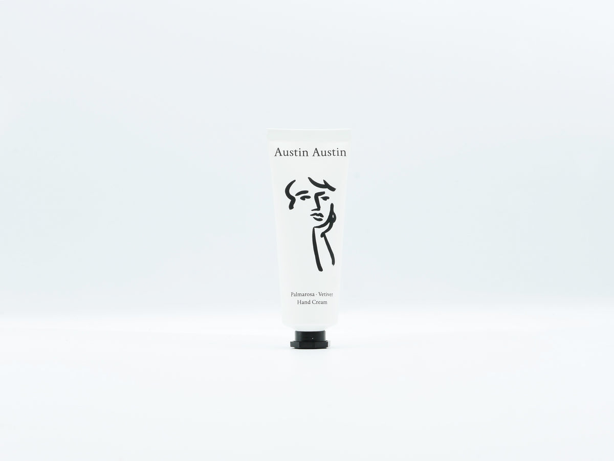 Austin Austin｜Palmarosa & Vetiver Hand cream　50ml　チューブ（ハンドクリーム）