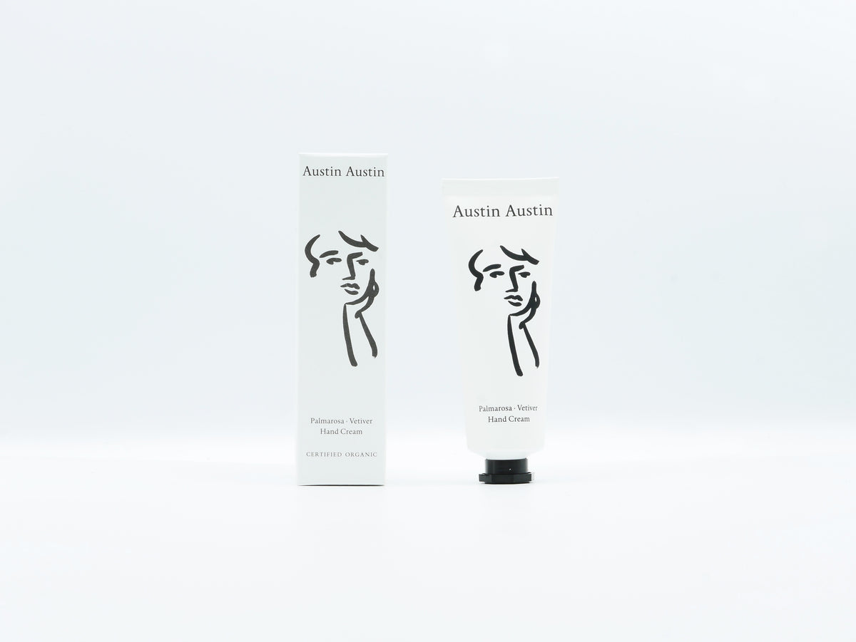 Austin Austin｜Palmarosa & Vetiver Hand cream　50ml　チューブ（ハンドクリーム）