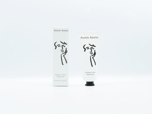 Austin Austin｜Palmarosa & Vetiver Hand cream　50ml　チューブ（ハンドクリーム）