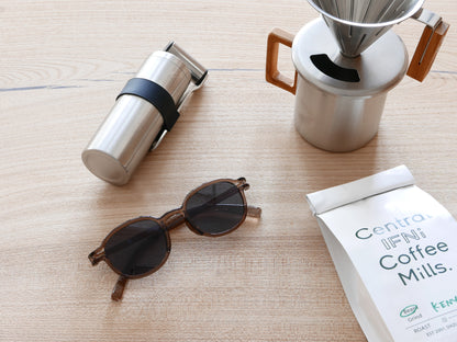Ciqi｜サングラス　Hein　Brown Gray（GY lens / LGY lens）ハードケース付き