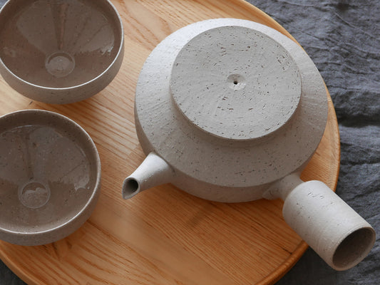 3RD CERAMICS｜KYUSU　急須　グレー