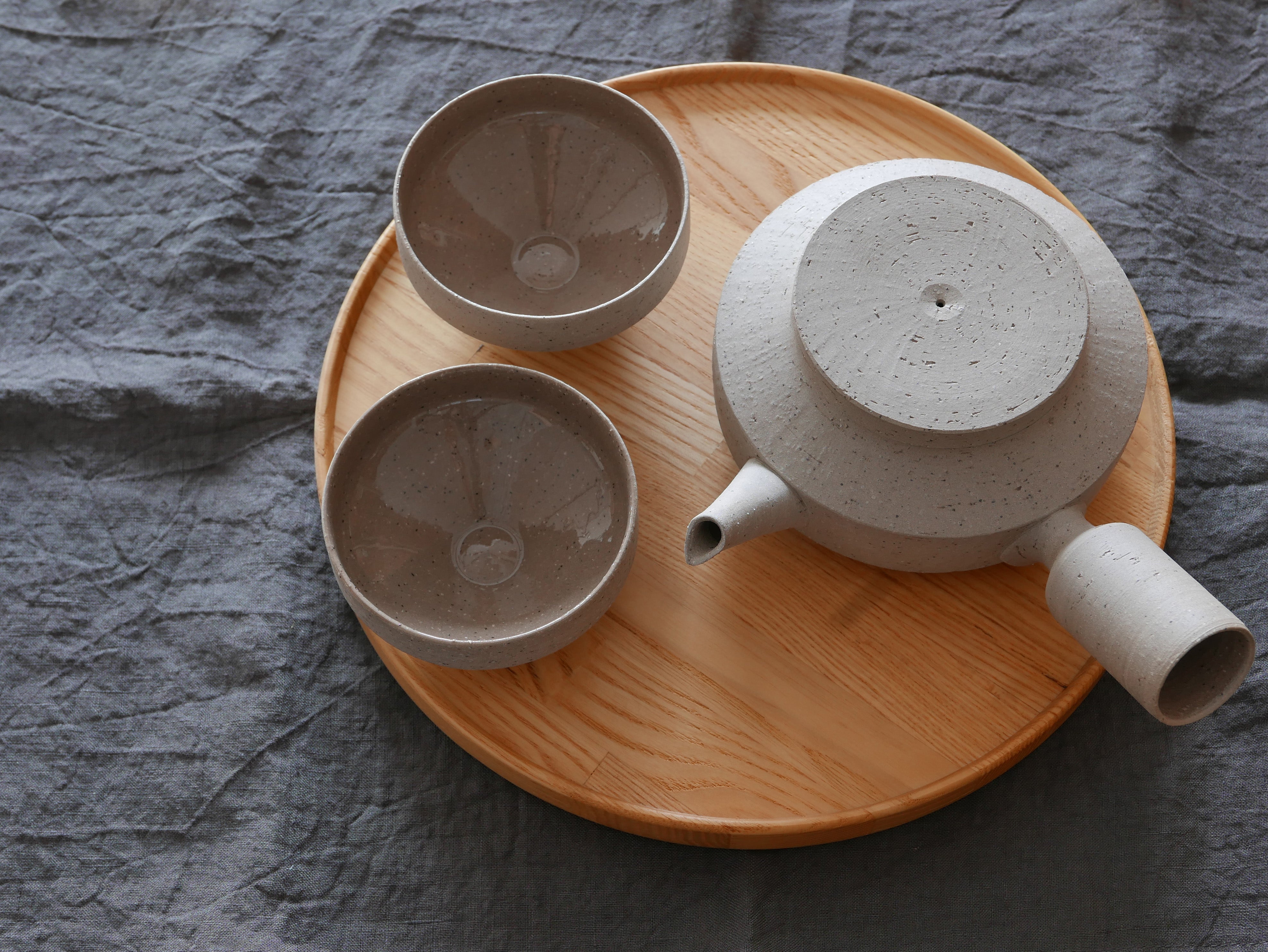 3RD CERAMICS｜YUNOMI 湯呑 グレー– ハナレアルタナ ONLINE STORE