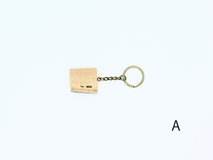 MUKU ten.mini｜「ハシキレ」キーホルダー（耳付き）　小