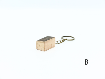 MUKU ten.mini｜「ハシキレ」キーホルダー（耳付き）　小