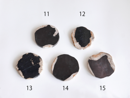 amabro｜WOOD COASTER　Black【1～20】