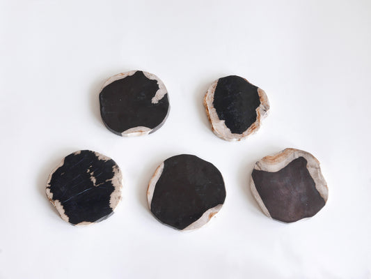 amabro｜WOOD COASTER　Black【1～20】