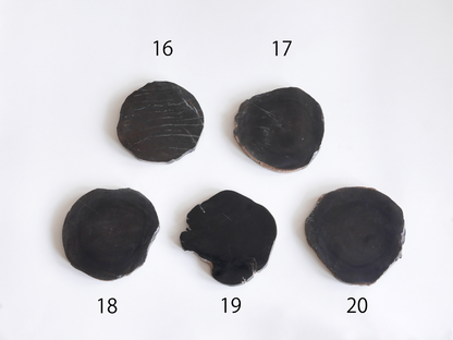 amabro｜WOOD COASTER　Black【1～20】