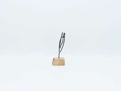 【作家もの】岡部稔｜ワイヤースケッチ -159｜W5.8 × 9.2cm