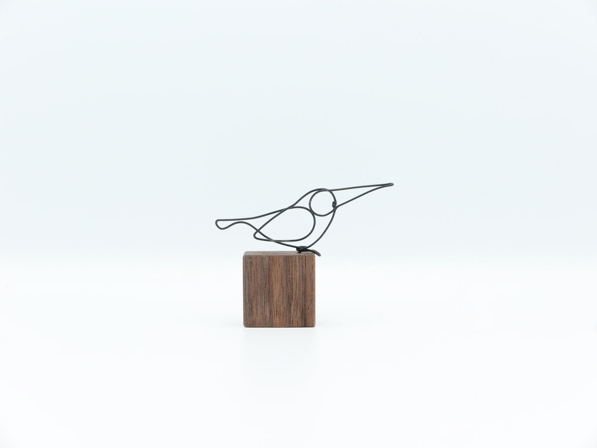 【作家もの】岡部稔｜ワイヤースケッチ -174｜W6 × H5.9 cm