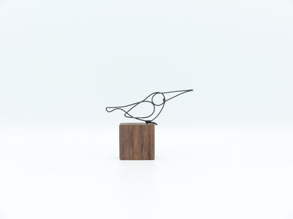 【作家もの】岡部稔｜ワイヤースケッチ -174｜W6 × H5.9 cm