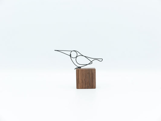 【作家もの】岡部稔｜ワイヤースケッチ -174｜W6 × H5.9 cm
