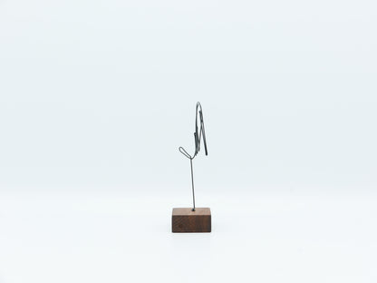 【作家もの】岡部稔｜ワイヤースケッチ -177｜W6.2 × H9.9 cm