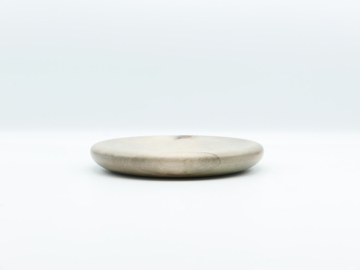 【作家もの】松本克也｜パン皿　杢　Φ145