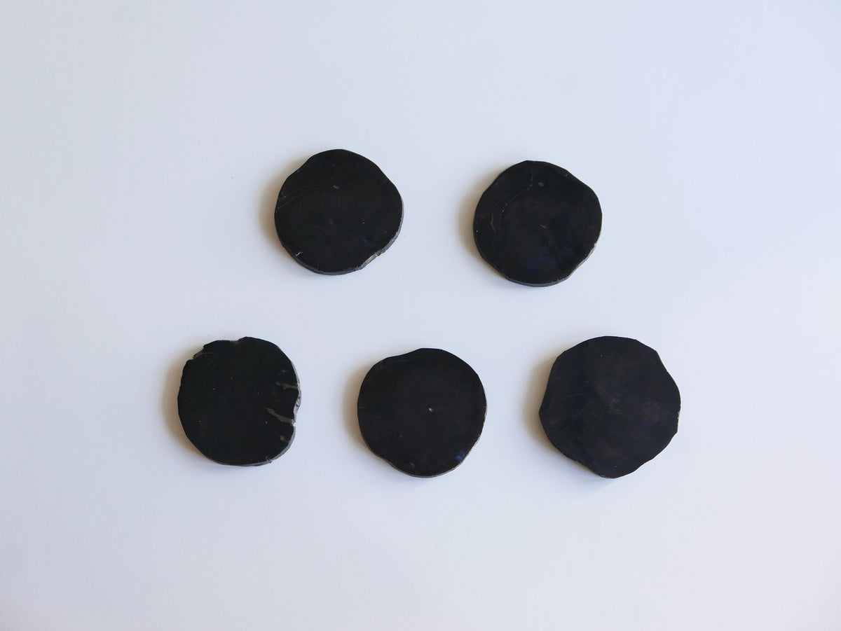 amabro｜WOOD COASTER　Black　【21～30】