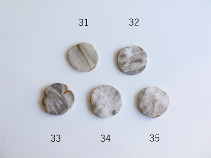 amabro｜WOOD COASTER　Natural【21～40】