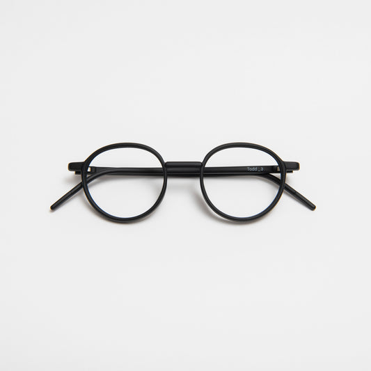 Ciqi｜リーディンググラス　TODD　Matte Black（トッド マットブラック）