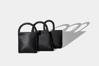 KITSUCA｜Outline bags　Semicircle（半円）ハンドバッグ