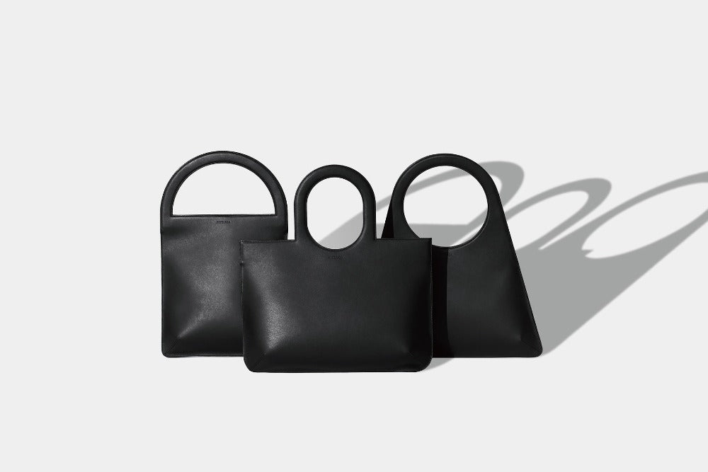 KITSUCA｜Outline bags　Oval（楕円）ハンドバッグ