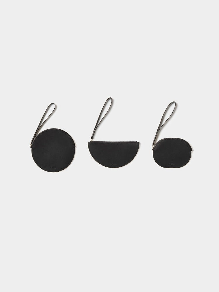 KITSUCA｜Outline bags　Semicircle（半円）ハンドバッグ