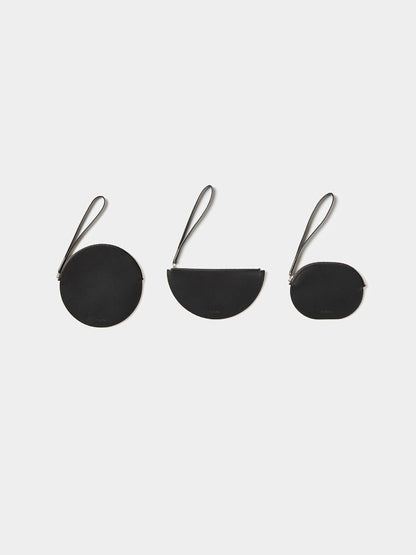 KITSUCA｜Outline bags　Semicircle（半円）ハンドバッグ