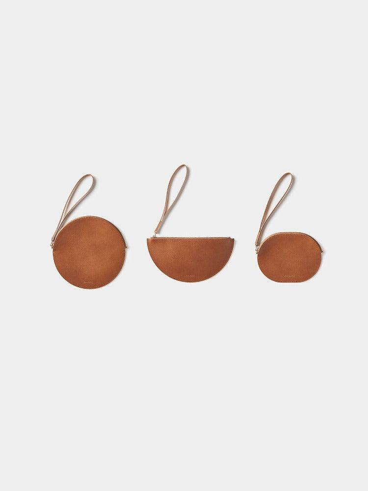 KITSUCA｜Outline bags　Semicircle（半円）ハンドバッグ