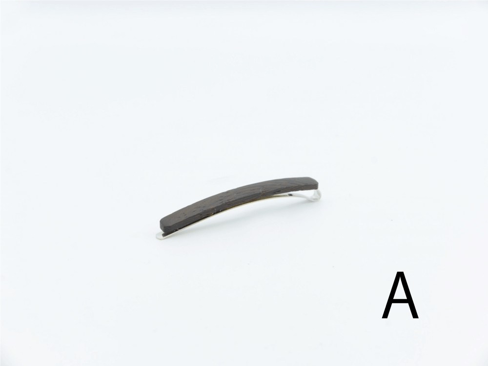 KOST KAMM｜Hair Clip　スレンダーシャープ　6cm　No.9507　天然木　ヘアクリップ