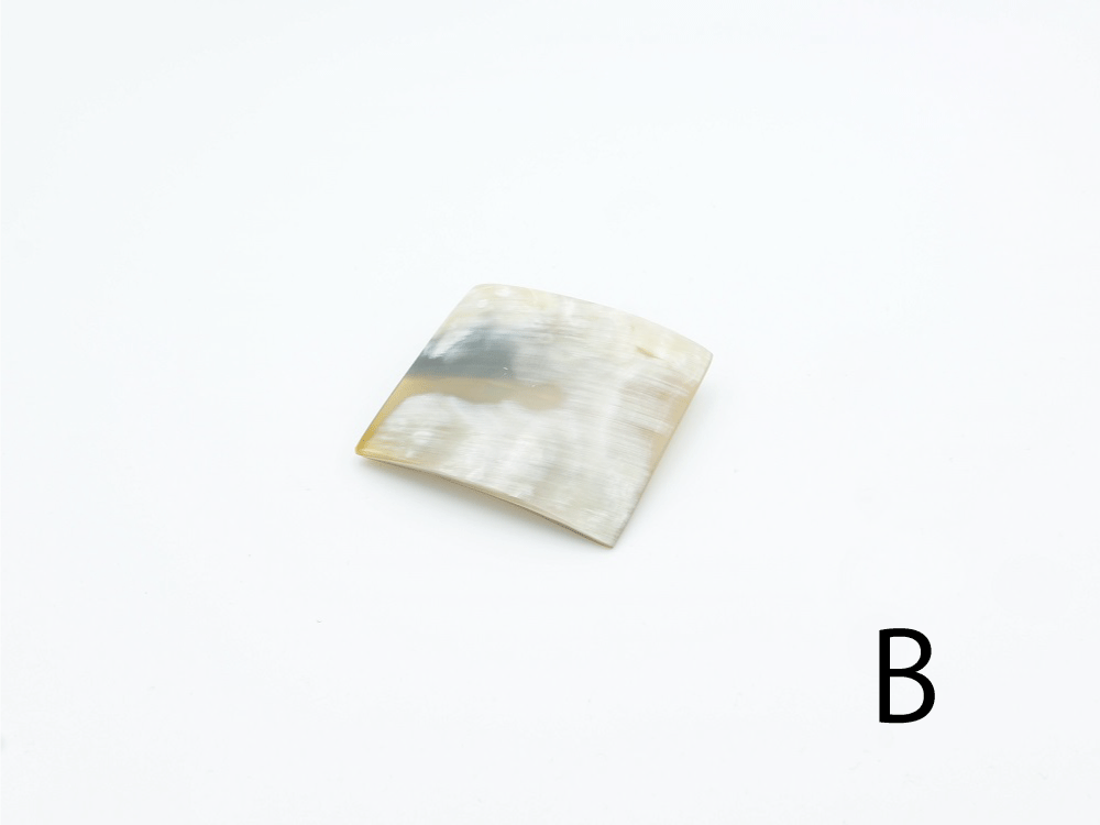 KOST KAMM｜Hair Clip　スクエア　No.9539　水牛角　ヘアクリップ
