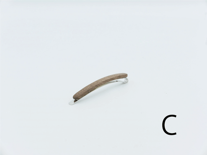 KOST KAMM｜Hair Clip　スレンダーシャープ　6cm　No.9507　天然木　ヘアクリップ