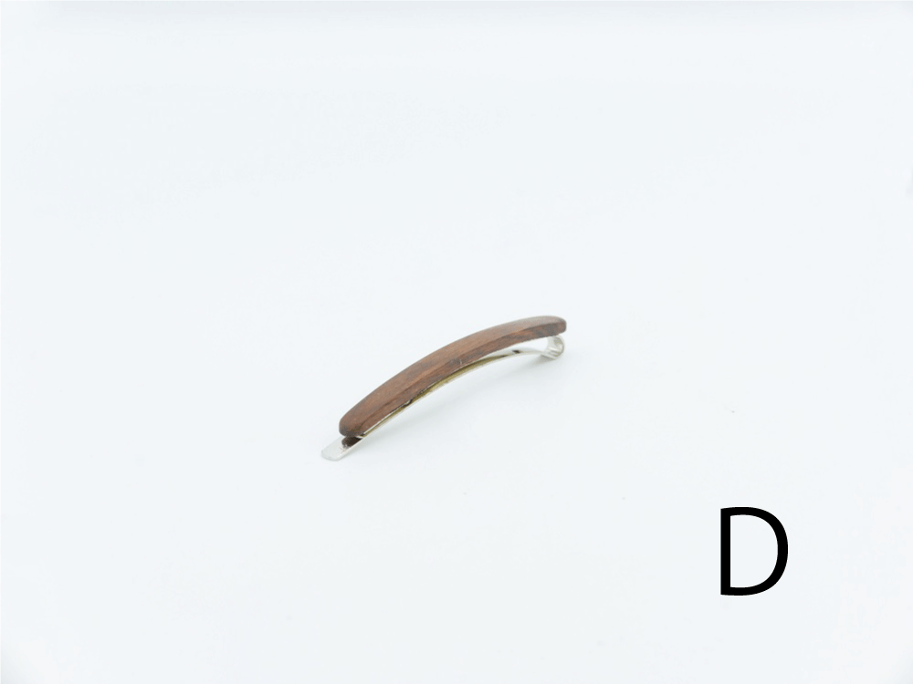 KOST KAMM｜Hair Clip　スレンダーシャープ　6cm　No.9507　天然木　ヘアクリップ