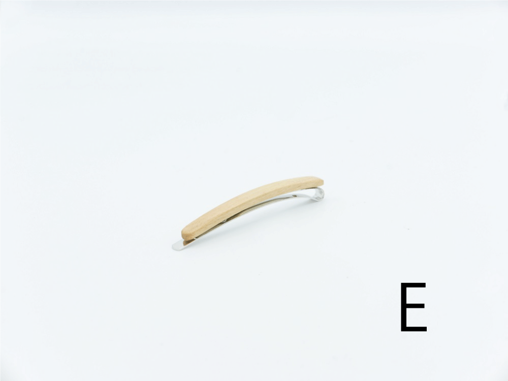 KOST KAMM｜Hair Clip　スレンダーシャープ　6cm　No.9507　天然木　ヘアクリップ