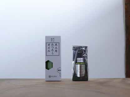 尾山製材｜木工用みつろうオイル　300ml／50ml
