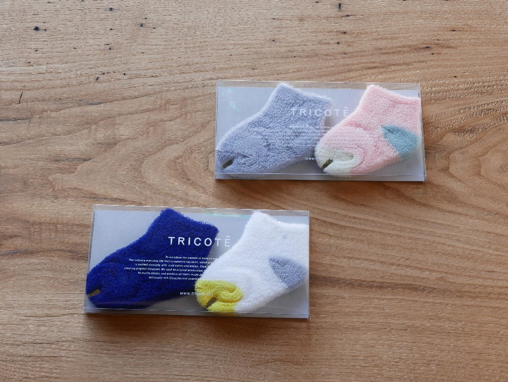 TRICOTÉ｜PILE SOCKS SET OF 2 (BABY)　ベビーソックス