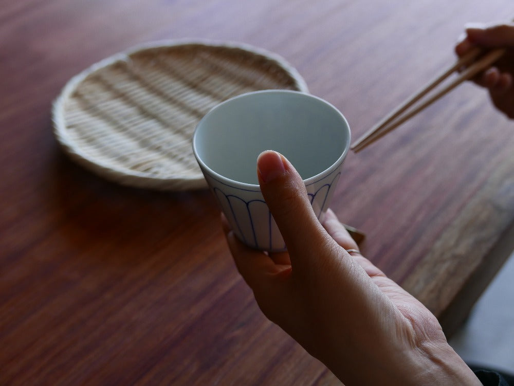 BARBAR｜和文・青　そばちょこ
