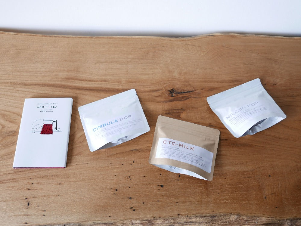 mille books｜書籍『ABOUT  TEA　紅茶の絵本　THE ILLUSTLATED BOOK』　