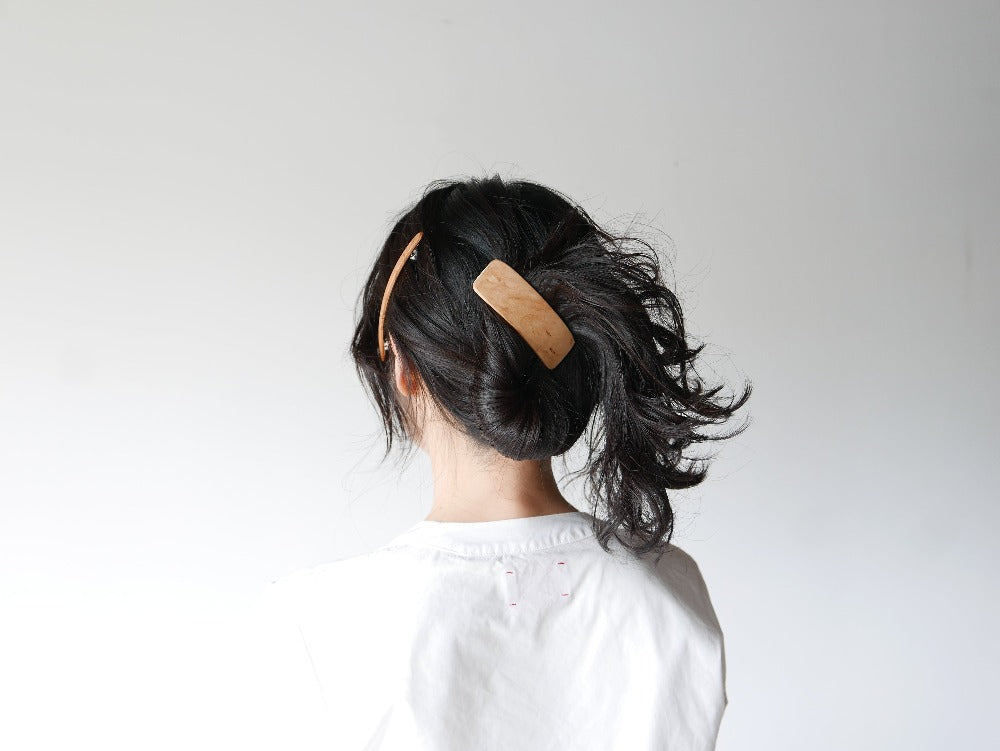 KOST KAMM｜Hair Clip　8cm　No.9503　天然木　ヘアクリップ