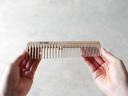 KOST KAMM｜Hairdressing comb　19cm/extra wide-wide　No.4　天然木　ヘアコーム