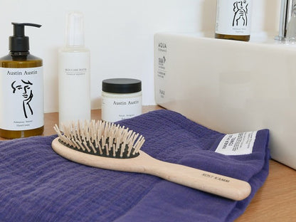 KOST KAMM｜Wooden brush　Waxed Beech Wood　21.5cm　No.4510　天然木　ヘアブラシ