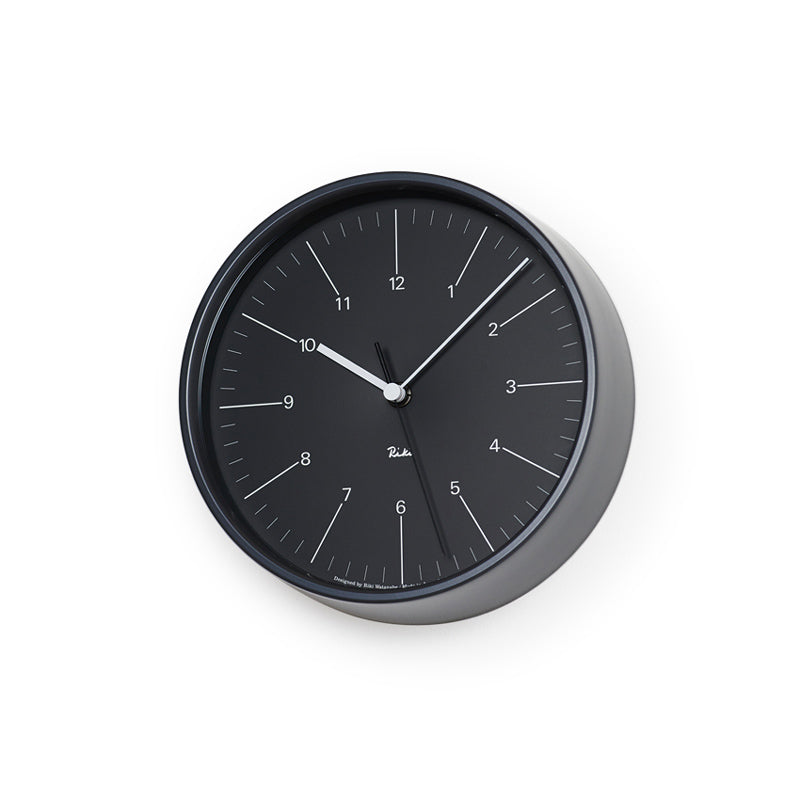 Lemnos｜RIKI STEEL CLOCK　掛け時計