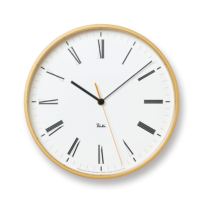 Lemnos｜RIKI ROMAN CLOCK　掛け時計
