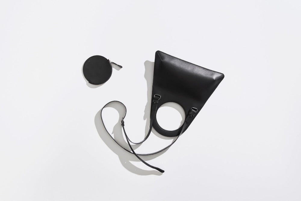 KITSUCA｜Outline bags mini　Perfect circle（正円）ショルダーバッグ