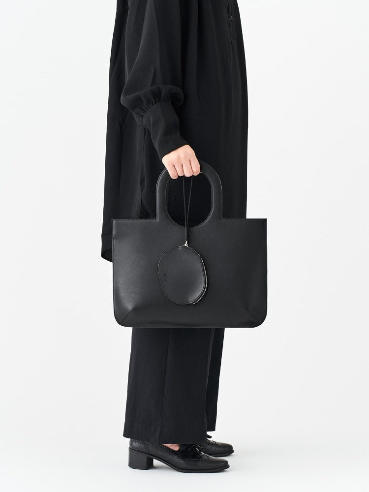KITSUCA｜Outline bags　Oval（楕円）ハンドバッグ