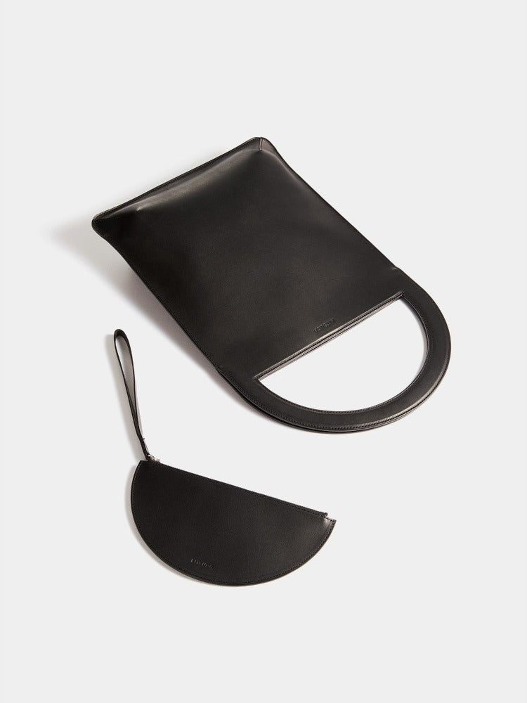 KITSUCA｜Outline bags　Semicircle（半円）ハンドバッグ