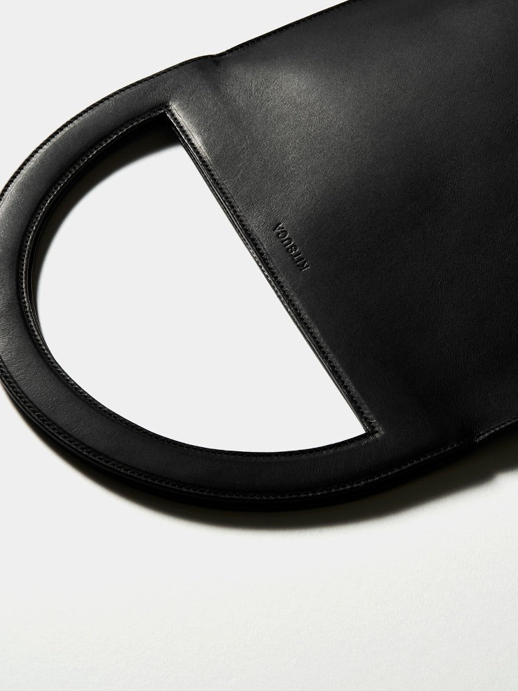 KITSUCA｜Outline bags　Semicircle（半円）ハンドバッグ