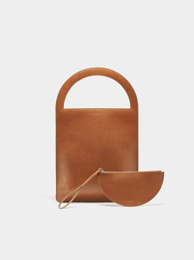 KITSUCA｜Outline bags　Semicircle（半円）ハンドバッグ