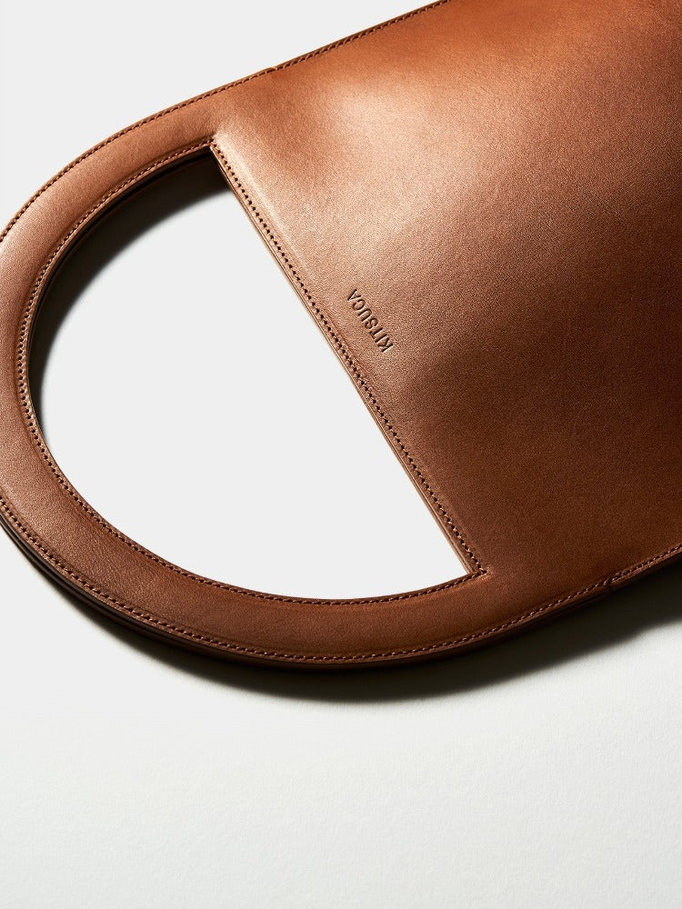 KITSUCA｜Outline bags　Semicircle（半円）ハンドバッグ