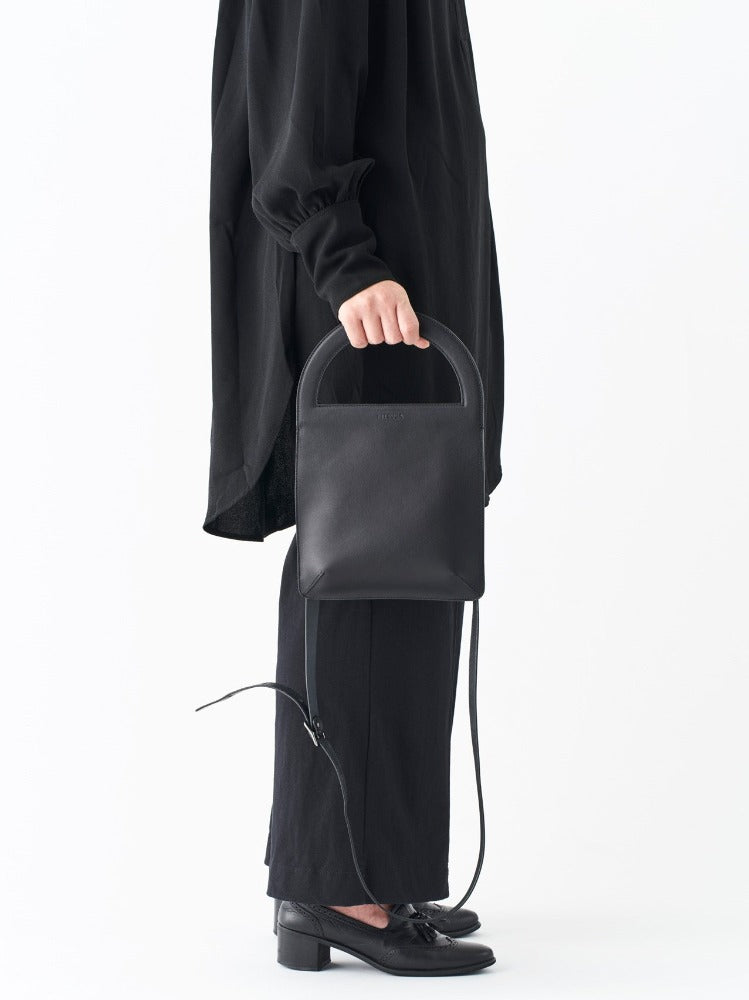 KITSUCA｜Outline bags mini　Semicircle（半円）ショルダーバッグ