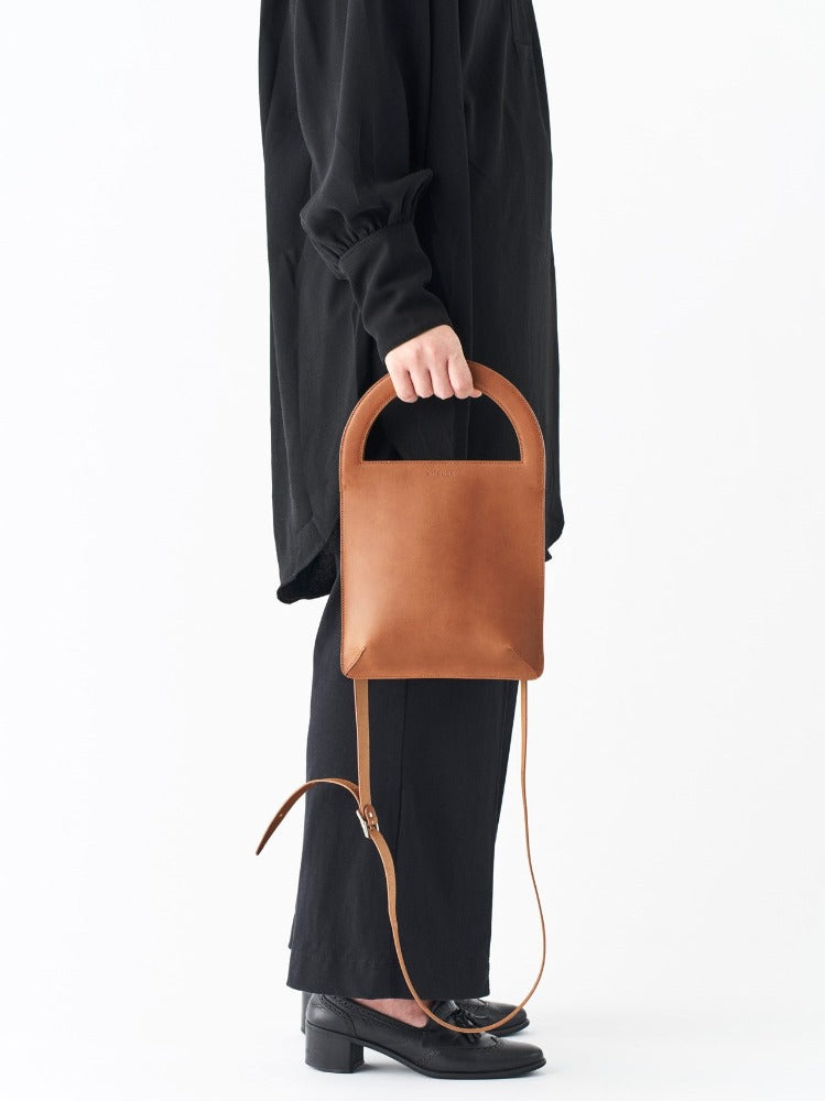 KITSUCA｜Outline bags mini　Semicircle（半円）ショルダーバッグ