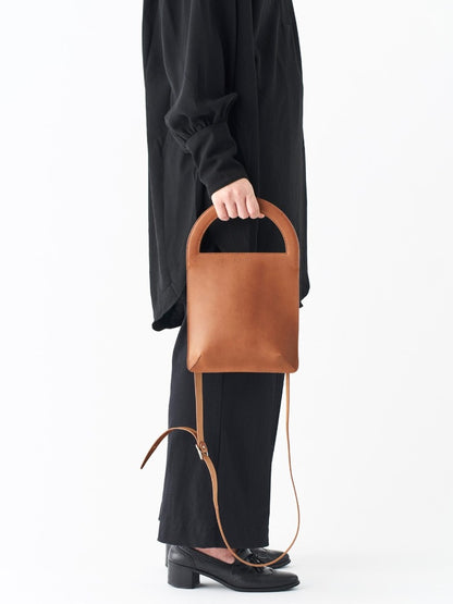 KITSUCA｜Outline bags mini　Semicircle（半円）ショルダーバッグ