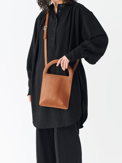 KITSUCA｜Outline bags mini　Semicircle（半円）ショルダーバッグ