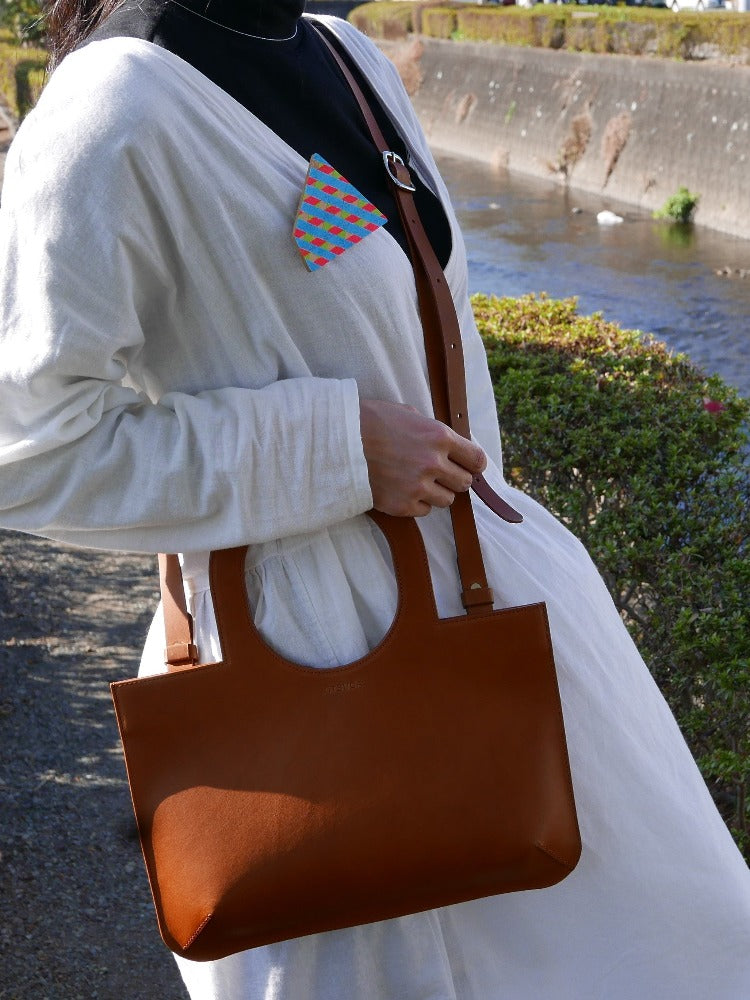 KITSUCA｜Outline bags mini　Oval（楕円）ショルダーバッグ